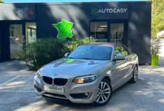 BMW Série 2 Cabriolet (F23) 218i 136 Lounge / Véhicule Français / Entretien à Jour / Carplay 