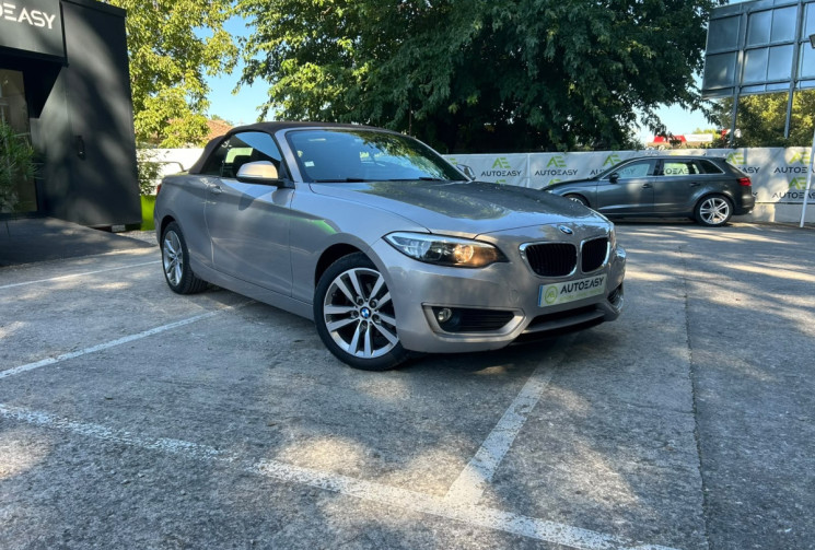 BMW Série 2 Cabriolet (F23) 218i 136 Lounge / Véhicule Français / Entretien à Jour / Carplay 