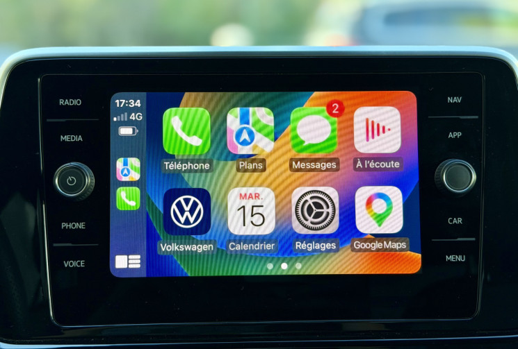 Volkswagen T-Roc Ph.2 1.5 TDI 150 R Line DSG7 / CarPlay / Camera de recul / Roue de secours 