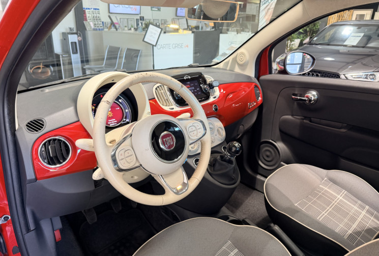 FIAT 500 1.2 69 CH LOUNGE KIT DISTRI NEUF