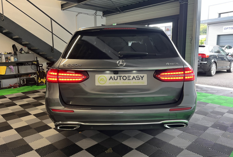 Mercedes CLASSE E 220 d 4MATIC EXCLUSIVE 194 ch/Suivi Mercedes/Burmester/Sièges chauffants AV/AR