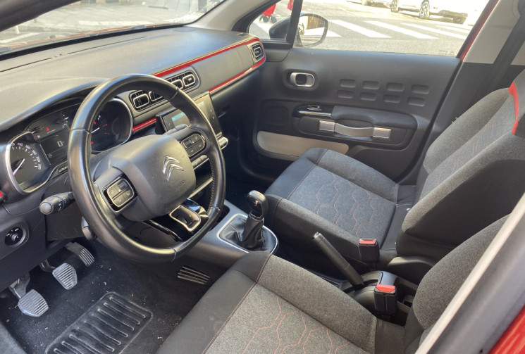 Citroën C3 1.2 VTi 82 CH FEEL DISTRI OK / 75500 KMS