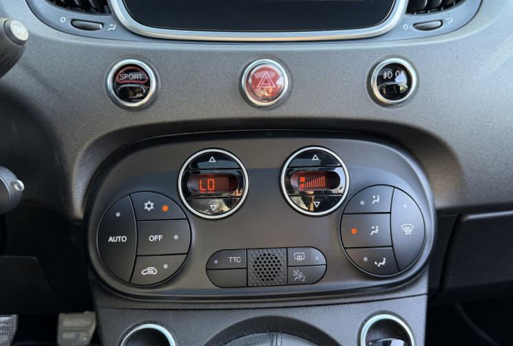 Abarth 500 595 1.4 T-Jet 180 Competizione / Pack Performance / Sabelt Carbone / Beats / Carplay / TO