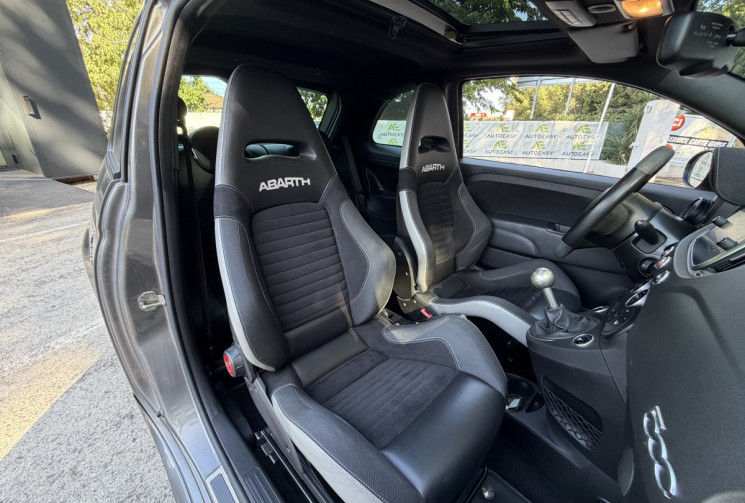 Abarth 500 595 1.4 T-Jet 180 Competizione / Pack Performance / Sabelt Carbone / Beats / Carplay / TO