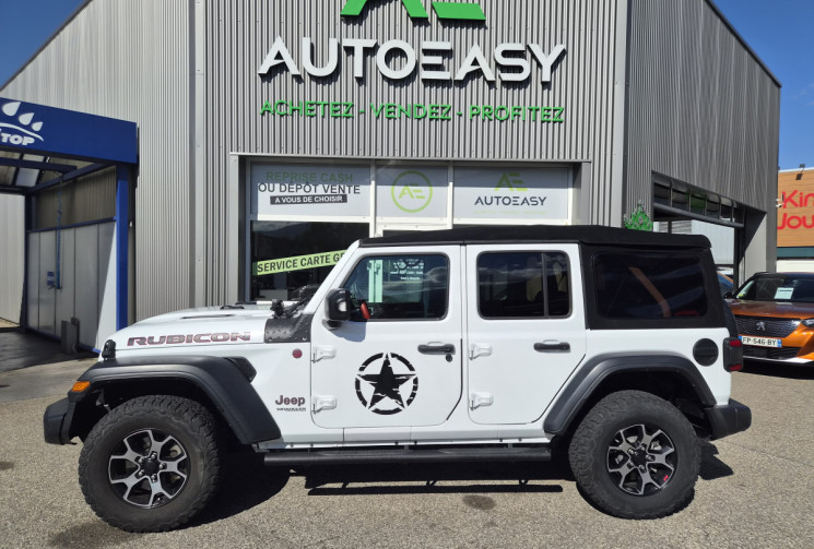 Jeep WRANGLER UNLIMITED JL 2.2 crdi RUBICON 200CV Boite Auto 