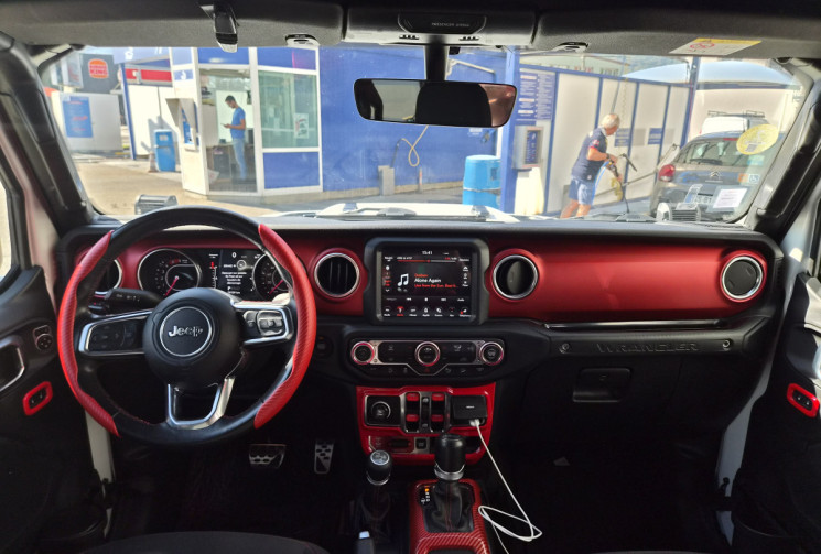 Jeep WRANGLER UNLIMITED JL 2.2 crdi RUBICON 200CV Boite Auto 