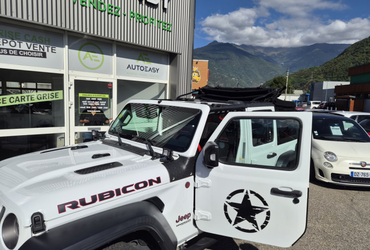 Jeep WRANGLER UNLIMITED JL 2.2 crdi RUBICON 200CV Boite Auto 