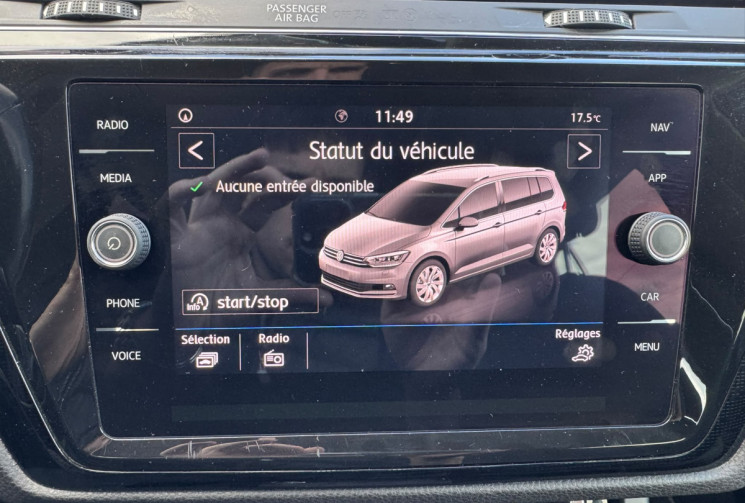 Volkswagen Touran 2.0 TDI 150ch BlueMotion Technology FAP Sound 7 places