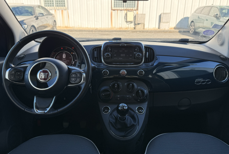 FIAT 500 III Phase 2 0.9 TwinAir 8V Turbo 85 cv * Ideal Jeune Permis * Clim * BT * 2eme Main 