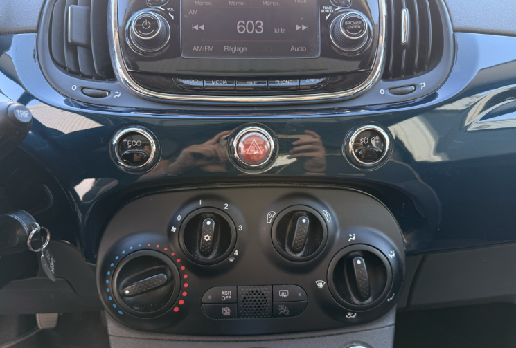 FIAT 500 III Phase 2 0.9 TwinAir 8V Turbo 85 cv * Ideal Jeune Permis * Clim * BT * 2eme Main 