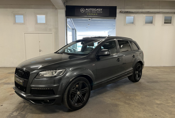 Audi Q7  S LINE 3.0 TDI 245 / Toit Ouvrant / Bose / Lift / Entretien OK