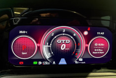 Volkswagen Golf 8 (VIII) GTD 2.0 TDI 200 CV FULL OPTIONS FULL ENTRETIEN VOLKSWAGEN 