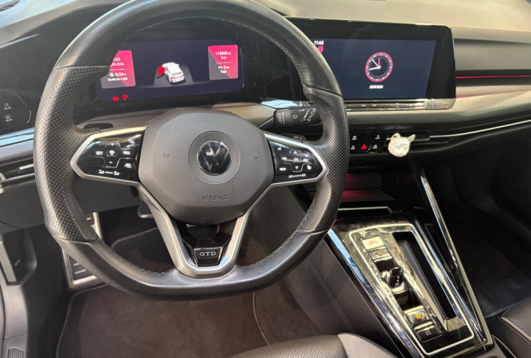 Volkswagen Golf 8 (VIII) GTD 2.0 TDI 200 CV FULL OPTIONS FULL ENTRETIEN VOLKSWAGEN 