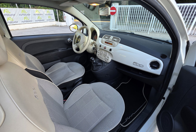 FIAT 500 1.2 LOUNGE 4CV  /ENTRETIEN A JOUR / SUPERBE 
