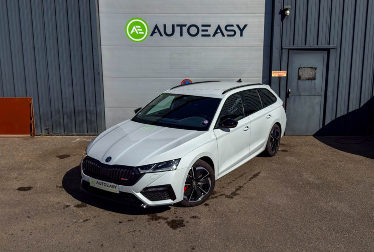 Skoda Octavia Combi RS 2.0 TSi 245 DSG7 1ère main CG Francaise DCC Side Assist ACC Suivi Skoda