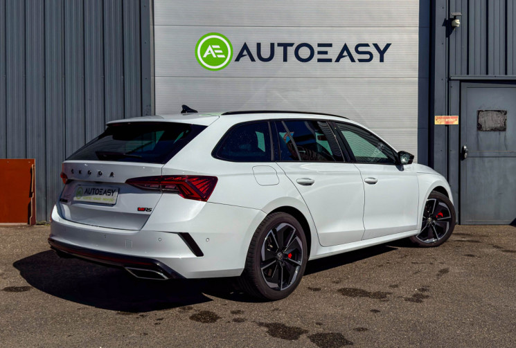 Skoda Octavia Combi RS 2.0 TSi 245 DSG7 1ère main CG Francaise DCC Side Assist ACC Suivi Skoda