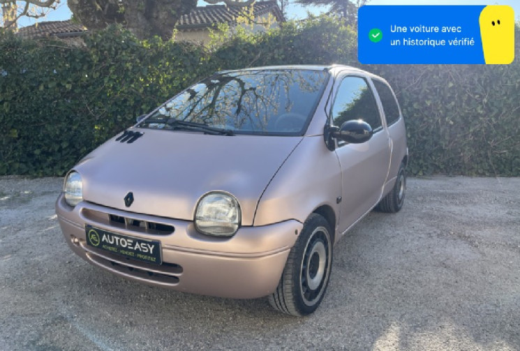 Renault Twingo 1.2 60ch// GARANTIE 6 MOIS // Peinture Complète Saumon + Toit noir // Jantes Clio 16S