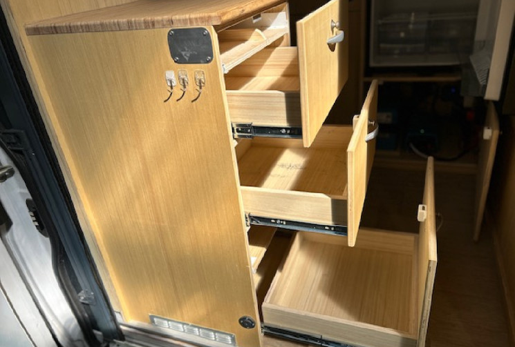 Citroën Jumper VAN 2.2l blue HDI aménager VAN avec douche