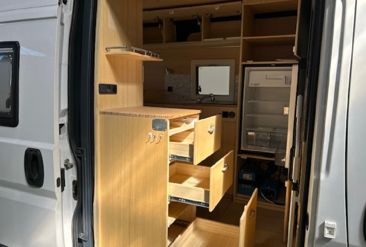 Citroën Jumper VAN 2.2l blue HDI aménager VAN avec douche