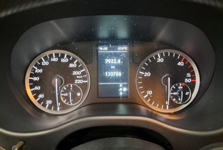 Mercedes Vito Fg 114 CDI Mixto Compact 5 places  -  suivi Mercedes - 2eme main - SANS TVA - 