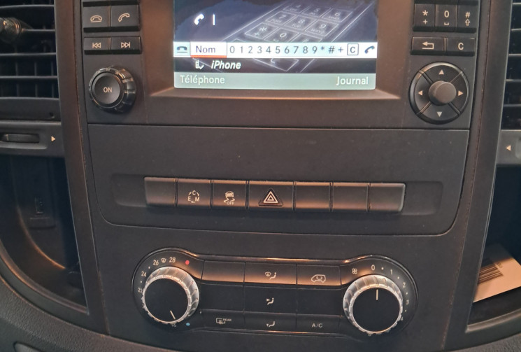 Mercedes Vito Fg 114 CDI Mixto Compact 5 places  -  suivi Mercedes - 2eme main - SANS TVA - 