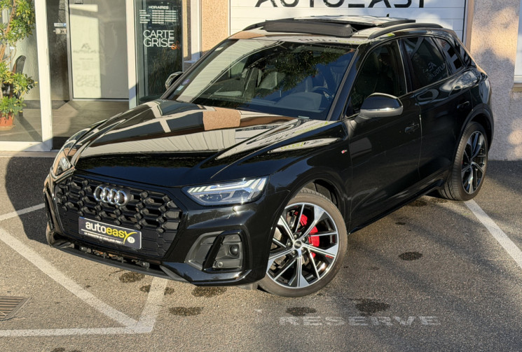 Audi Q5 55 TFSI e 367 ch S line quattro SOH 98% / suivi Audi / Toit / B&O / Attelage / 2e main