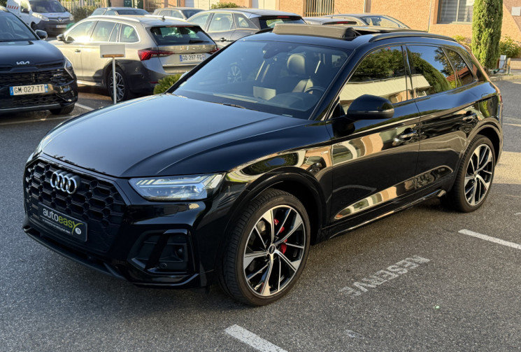 Audi Q5 55 TFSI e 367 ch S line quattro SOH 98% / suivi Audi / Toit / B&O / Attelage / 2e main