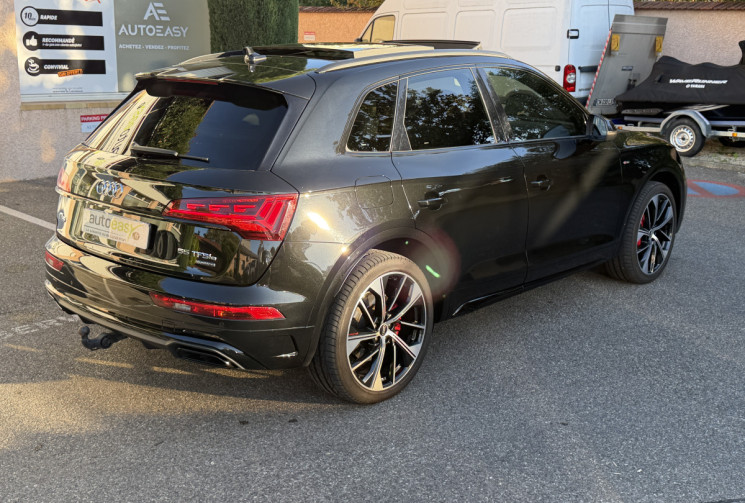 Audi Q5 55 TFSI e 367 ch S line quattro SOH 98% / suivi Audi / Toit / B&O / Attelage / 2e main