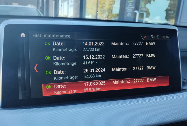 BMW X2 2.0 sDrive18d 150ch M Sport - Suivi - HK -