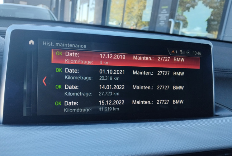 BMW X2 2.0 sDrive18d 150ch M Sport - Suivi - HK -