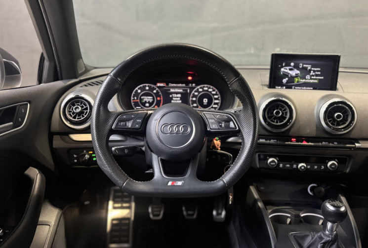 Audi A3 BERLINE 1.6 TDI S LINE PLUS 2020 / CARPLAY / VIRTUAL COCKPIT / CAMÉRA DE RECUL