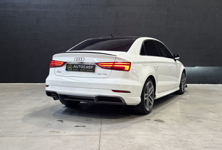 Audi A3 BERLINE 1.6 TDI S LINE PLUS 2020 / CARPLAY / VIRTUAL COCKPIT / CAMÉRA DE RECUL