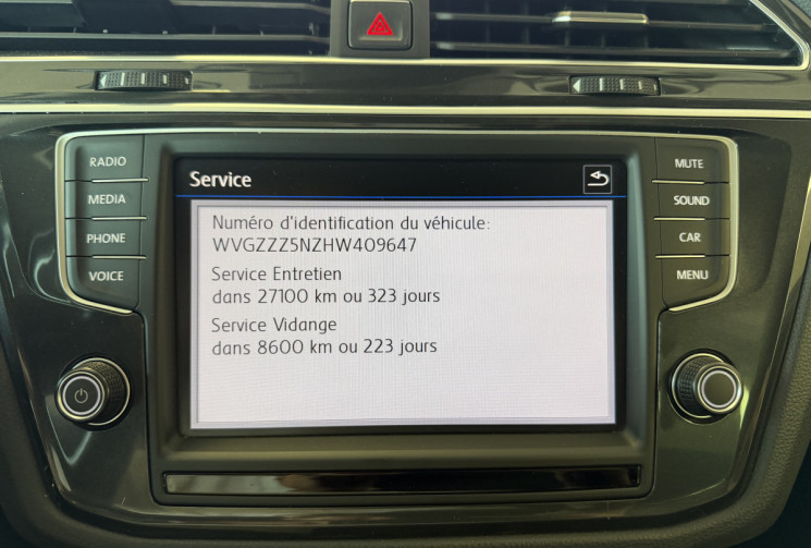 Volkswagen Tiguan 2.0 TDI 4MOTION DSG7 190 RLINE / SUIVI VOLKSWAGEN 