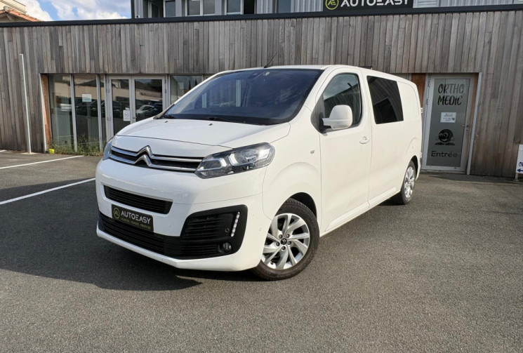 Citroën JUMPY  2 HDI 180 EAT8 / 1ERE MAIN / FINITION DRIVER / FULL SUIVI CITROEN / GARANTIE 12 MOIS