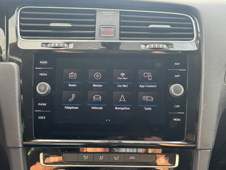Volkswagen Golf 1.6 TDI 115 CONNECT PHASE 2 / APPLE CAR PLAY / SUIVIE / RÉVISÉE / FRANCAISE
