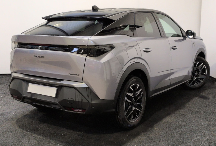 Peugeot 3008 III GT Hybrid 145 e-DCS6 Gris Artense