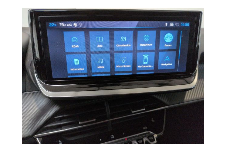 Peugeot 2008 II Allure Hybrid 145 e-DCS6 Blanc Okénite
