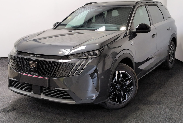 Peugeot 5008 III GT Hybrid 145 ch e-DCS6 Gris Titan/Toit Noir