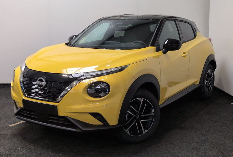 Nissan JUKE II N-Connecta HYBRID 143 Jaune Tonic / toit Noir