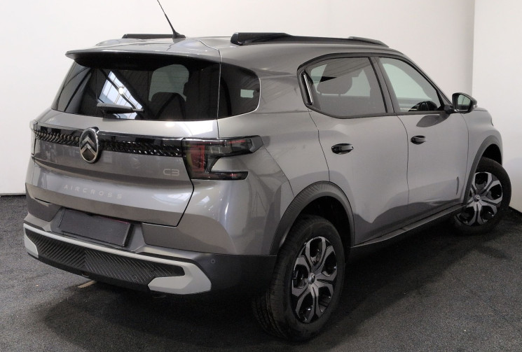 Citroen C3 AIRCROSS II Plus Hybride 145 ch Aut Gris Mercury
