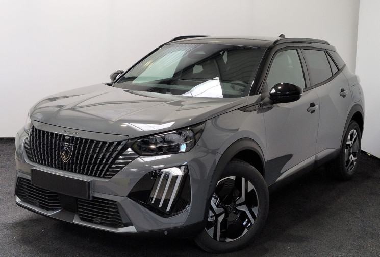 Peugeot 2008 II GT Hybrid 145 ch e-DCS6 Gris Selenium /Toit Noir