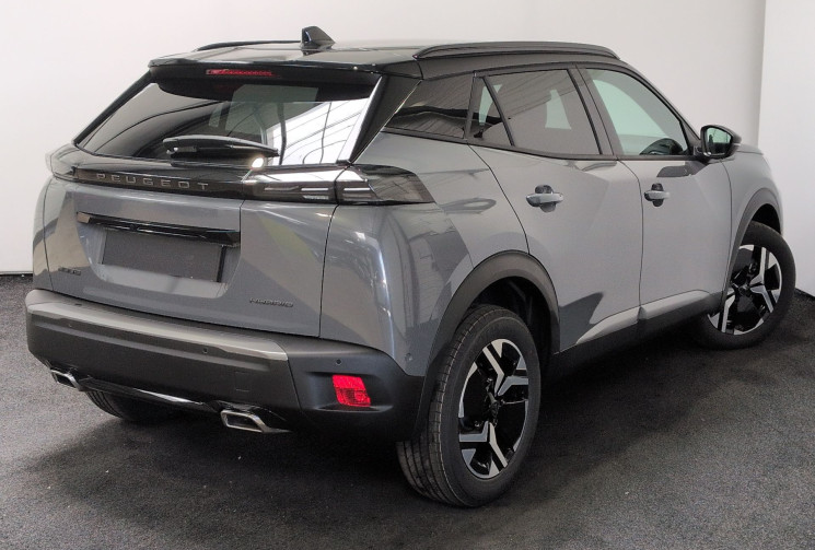 Peugeot 2008 II GT Hybrid 145 ch e-DCS6 Gris Selenium /Toit Noir