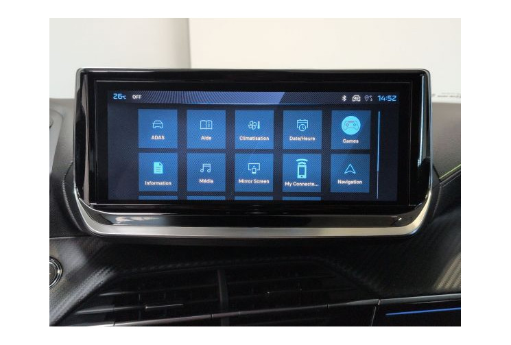 Peugeot 2008 II GT Hybrid 145 ch e-DCS6 Gris Selenium /Toit Noir