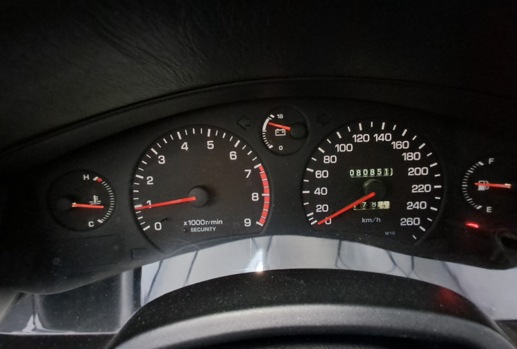 Toyota MR 2 MK2 SW20 2.0 GT-i 16 Rev 3 T-Bar ( TARGA ) - 3 eme  main - suivi entretien -