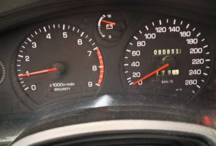Toyota MR 2 MK2 SW20 2.0 GT-i 16 Rev 3 T-Bar ( TARGA ) - 3 eme  main - suivi entretien -