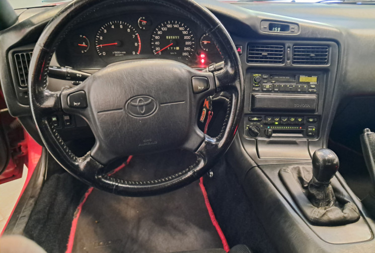 Toyota MR 2 MK2 SW20 2.0 GT-i 16 Rev 3 T-Bar ( TARGA ) - 3 eme  main - suivi entretien -