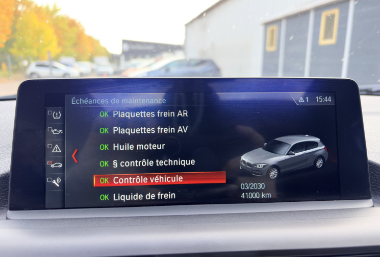 BMW Série 1 120d x Drive 190 cv M Sport 3 Portes BVA/ Apple Carplay/ Véhicule super suivi