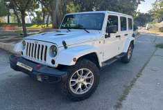 Jeep WRANGLER UNLIMITED  JK  2.8 CRD 4WD 200 CH / CAMPING BOX / BÂCHE ETE
