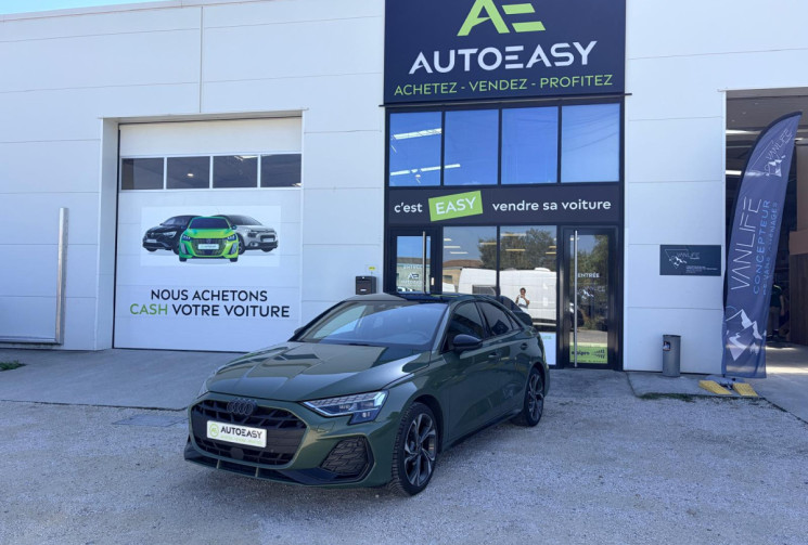 Audi A3 BERLINE A3 (II)-150cv-SLINE Hybrid-TOIT OUVRANT-INTERIEUR CUIR - ENTRETIEN COMPLET
