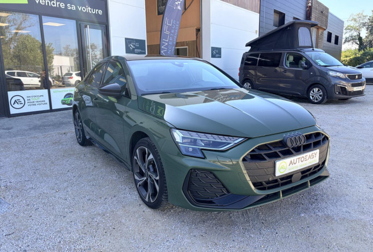 Audi A3 BERLINE A3 (II)-150cv-SLINE Hybrid-TOIT OUVRANT-INTERIEUR CUIR - ENTRETIEN COMPLET
